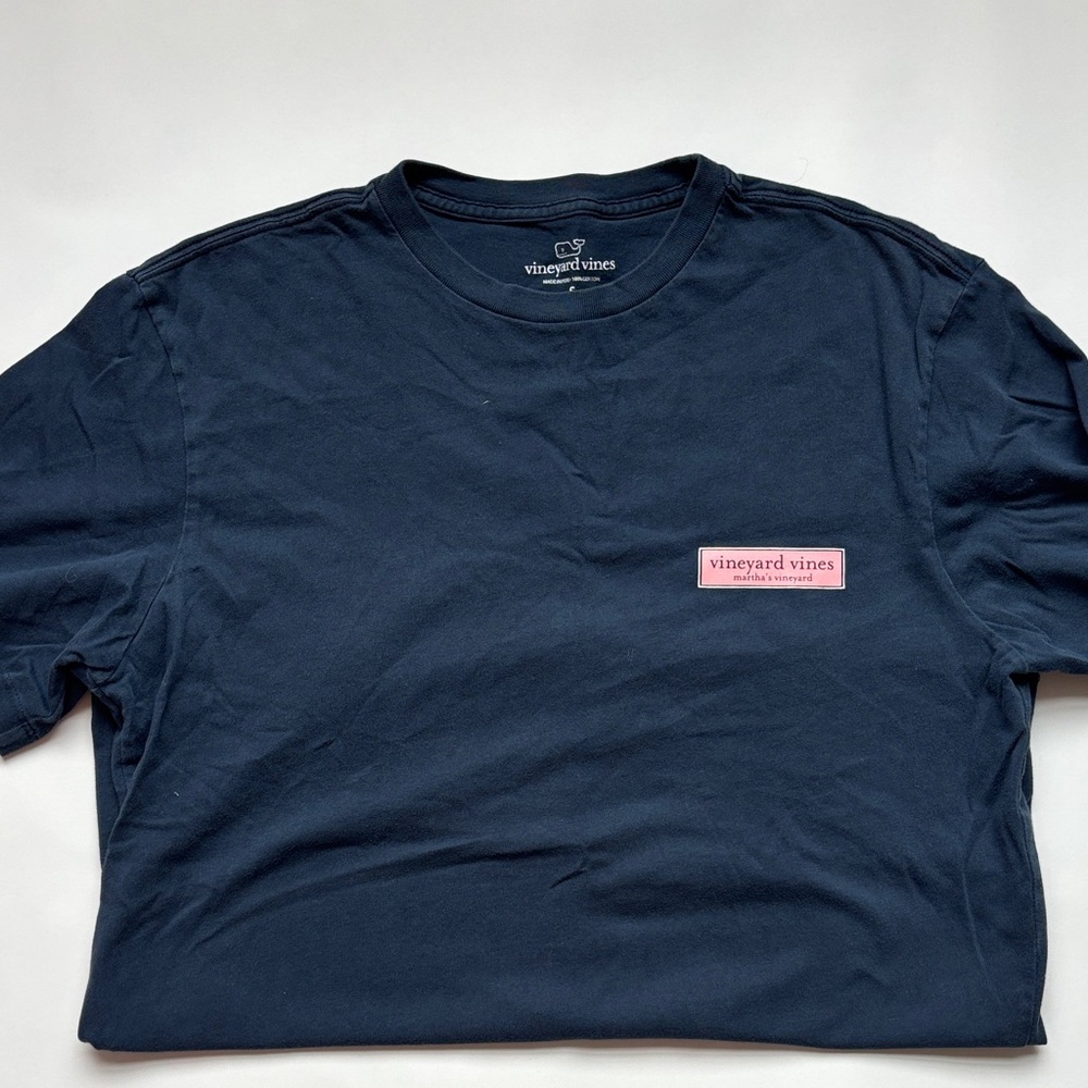 Vineyard Vines Navy Blue Short Sleeve Tee